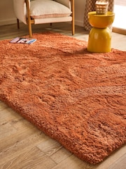 Orange Super Softy Rug - Image 2 of 5
