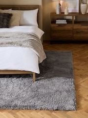 Charcoal Grey Collection Luxe Plush Rug - Image 1 of 5