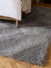 Charcoal Grey Collection Luxe Plush Rug - Image 2 of 5