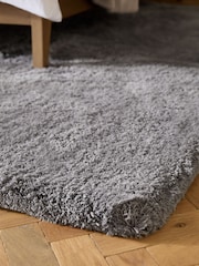 Charcoal Grey Collection Luxe Plush Rug - Image 3 of 5