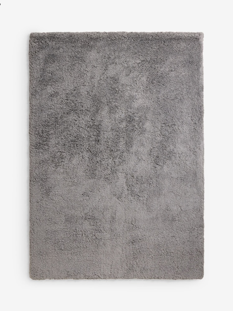 Charcoal Grey Collection Luxe Plush Rug - Image 5 of 5