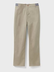 Crew Clothing Company Grey Slim Chinos - Image 2 of 3