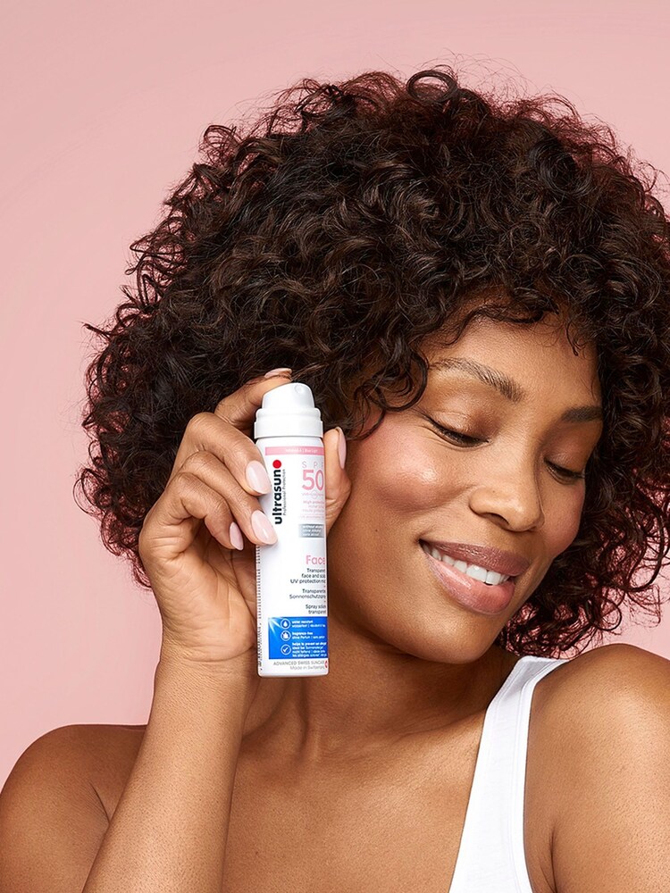 Ultrasun SPF50 UV Face + Scalp Mist 75ml - Image 2 of 3