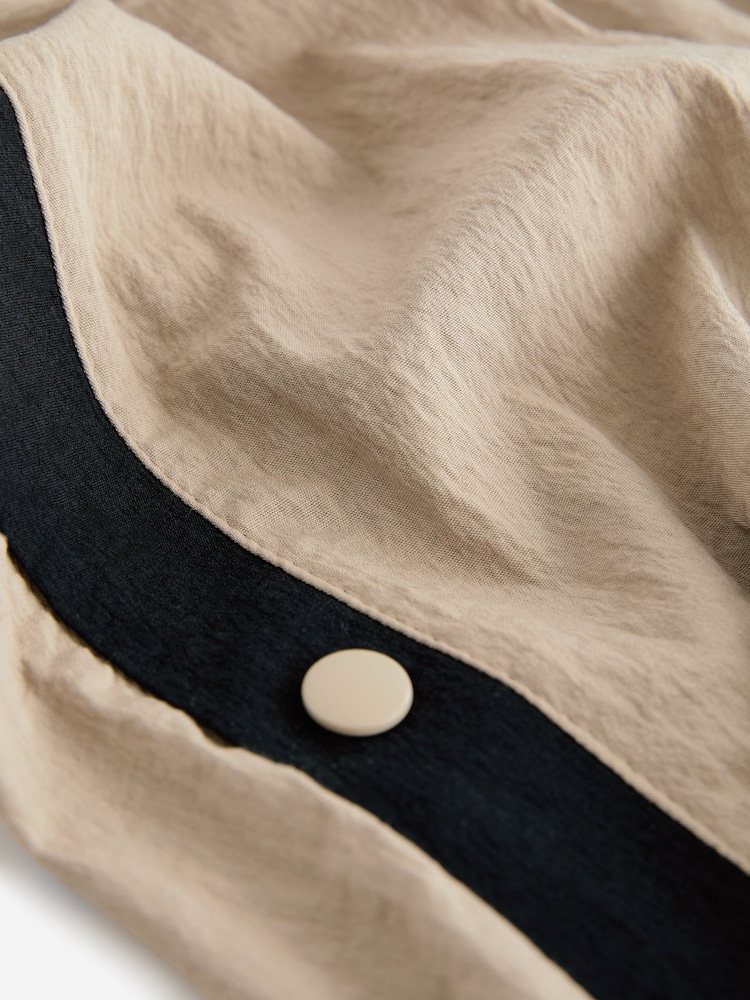 Camel Nylon Popper Side Trackpants - Image 7 of 7