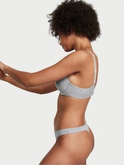 Victoria's Secret Medium Heather Grey High Leg Knickers - Image 2 of 3