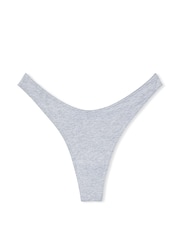 Victoria's Secret Medium Heather Grey High Leg Knickers - Image 3 of 3