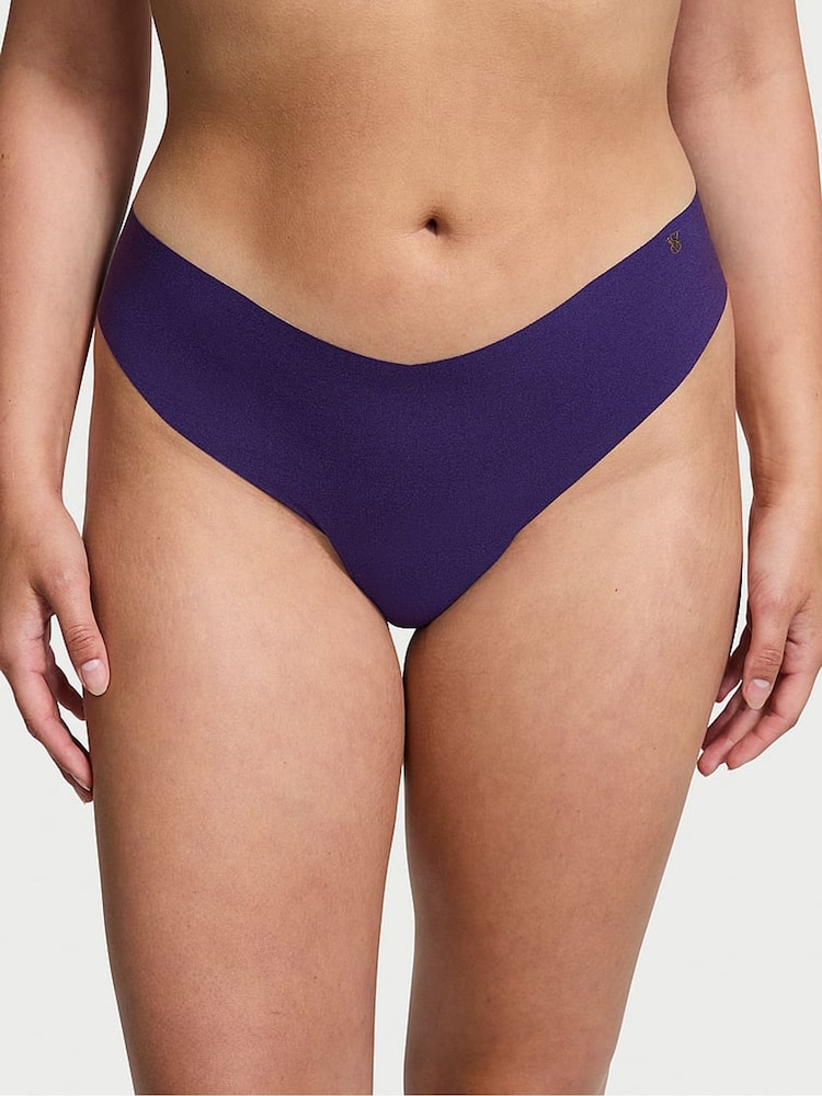 Victoria's Secret Stained Glass Purple Thong Knickers - Image 1 of 3