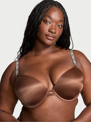 Victoria's Secret Mousse Nude Smooth Push Up Shine Strap Bra - Image 1 of 3