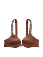 Victoria's Secret Mousse Nude Smooth Push Up Shine Strap Bra - Image 3 of 3