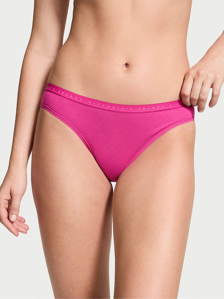 Victoria's Secret Luscious Rose Pink Bikini Knickers - Image 1 of 3