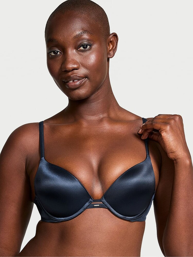 Victoria's Secret Dark Twilight Blue Push Up Bra - Image 1 of 3