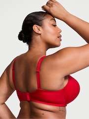 Victoria's Secret Lipstick Red Bombshell Add 2 Cups Push Up Shine Strap Bra - Image 2 of 3