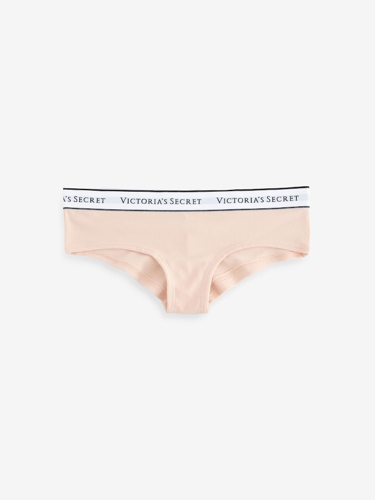 Victoria's Secret Champagne Nude Cheeky Knickers - Image 1 of 3 Victoria's Secret Champagne Nude Cheeky Knickers - Image 1 of 3