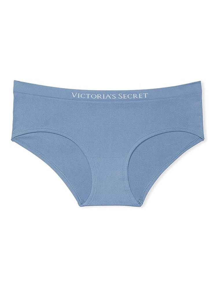 Victoria's Secret Faded Denim Blue Hipster Knickers - Image 3 of 3