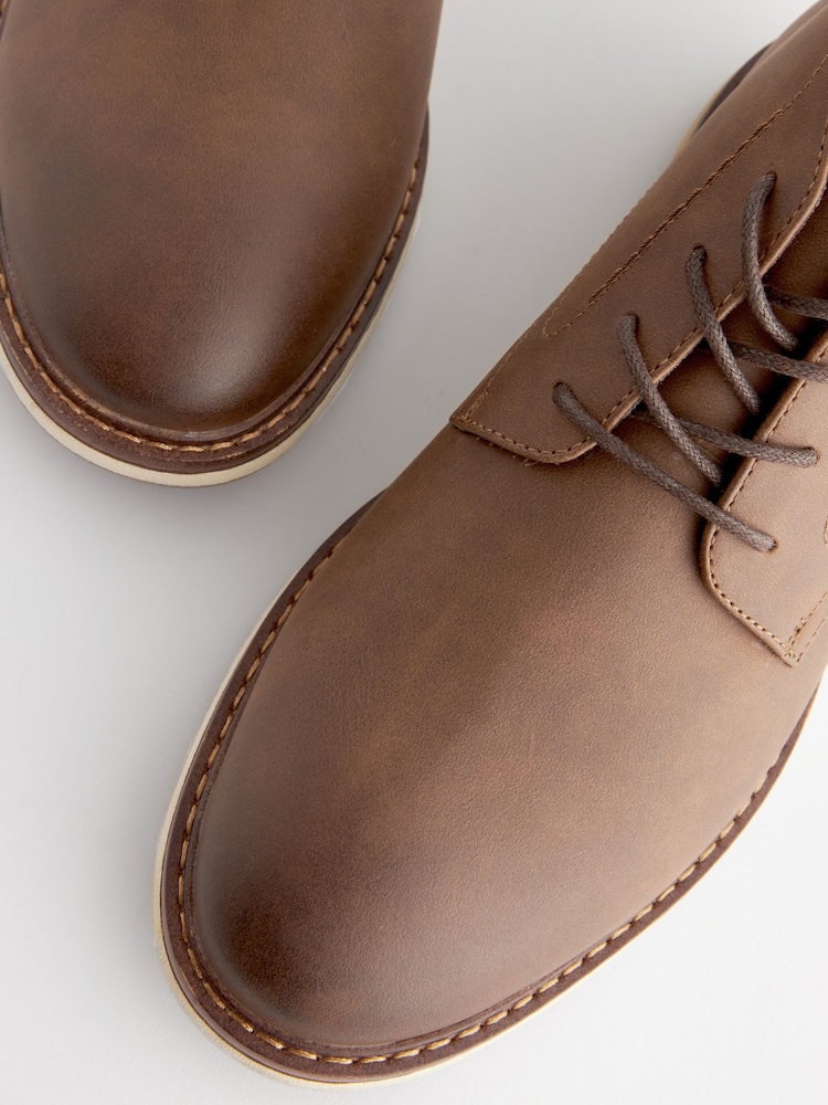 Tan/Brown Sports Boots - Image 6 of 6