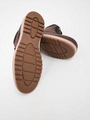 Brown Leather Sports Boots - Image 5 of 6