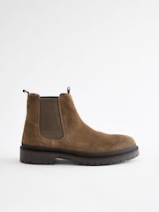 Stone Cleated Chelsea Boots - Image 3 of 6