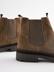 Stone Cleated Chelsea Boots - Image 4 of 6