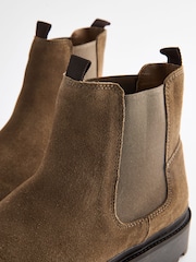 Stone Cleated Chelsea Boots - Image 5 of 6