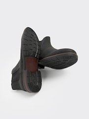 Black Waxy Leather Chelsea Boots - Image 3 of 5