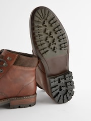 Tan Brown Leather Boots - Image 4 of 6