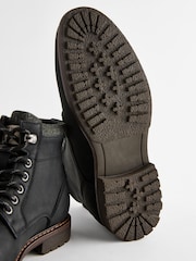 Black Lace Up Chukka Boots - Image 6 of 6