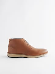 Tan Brown Motion Flex Mid Boots - Image 2 of 5
