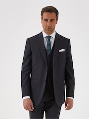 Gris antracita - Skopes Classic Fit Wool Rich Darwin Suit Jacket - Imagen 1 de 4