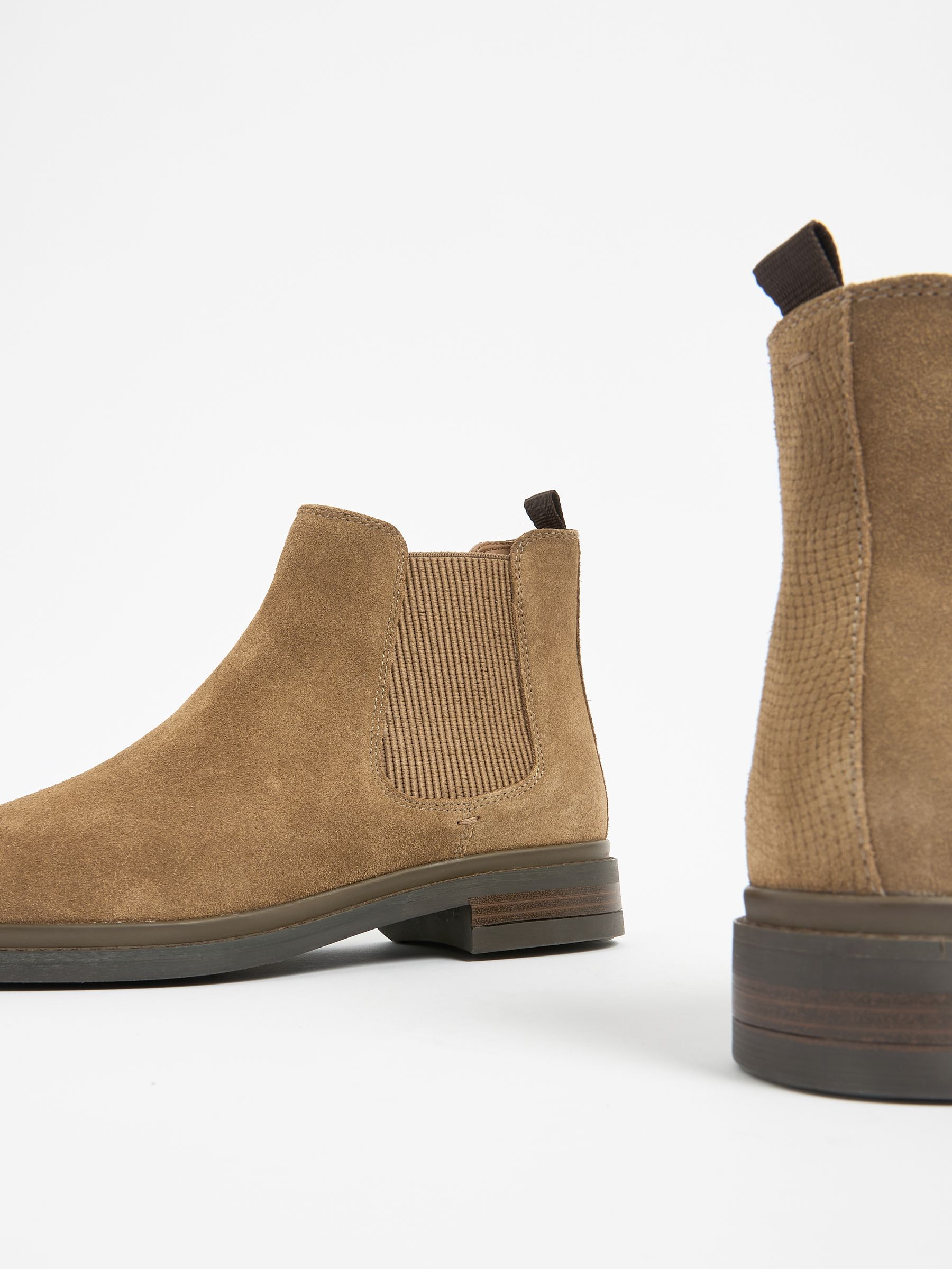 Buy Stone Suede Chelsea Boots from Next Oman