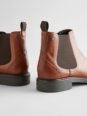 Marrón tostado - Botas Chelsea de cuero - Imagen 6 de 6