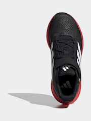 adidas Black/Red Kids Runfalcon 5 Trainers - Image 5 of 8