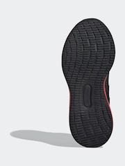 adidas Black/Red Kids Runfalcon 5 Trainers - Image 6 of 8