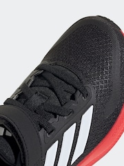adidas Black/Red Kids Runfalcon 5 Trainers - Image 7 of 8