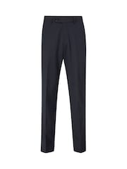 Skopes Navy Blue Classic Fit Darwin Suit Trousers - Image 3 of 4