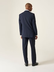 Azul marino - Skopes Classic Fit Wool Rich Darwin Suit Jacket - Imagen 6 de 8