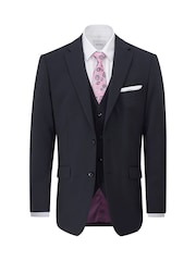 Azul marino - Skopes Classic Fit Wool Rich Darwin Suit Jacket - Imagen 7 de 8