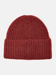 Joules Caversham Burgundy Beanie Hat - Image 5 of 6