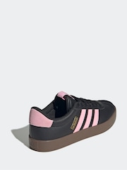 adidas Black/Pink VL Court 3.0 Trainers - Image 4 of 8