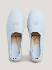 Tommy Hilfiger Blue Flatform Espadrilles - Image 3 of 5