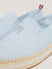 Tommy Hilfiger Blue Flatform Espadrilles - Image 5 of 5
