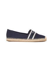 Tommy Hilfiger Blue Mono Webbing Espadrilles - Image 2 of 4