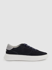 Unseen Footwear Suede Marais Trainers - Image 1 of 4