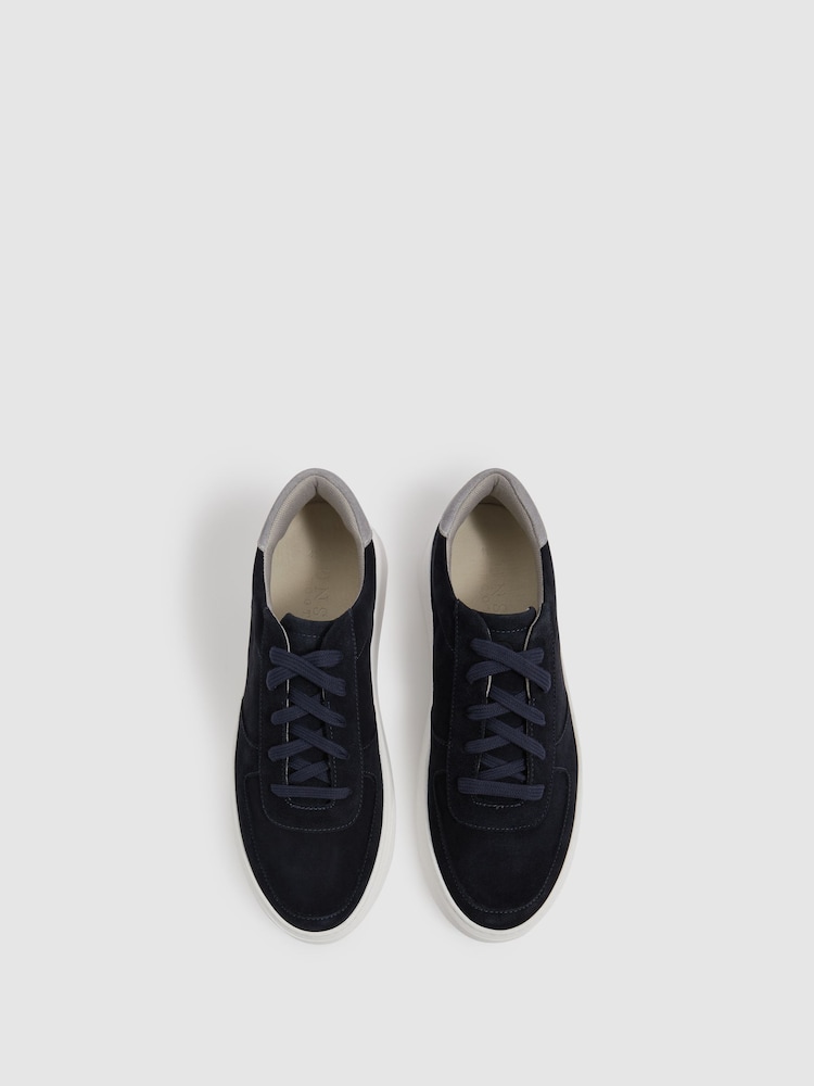 Unseen Footwear Suede Marais Trainers - Image 2 of 4