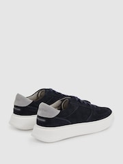 Unseen Footwear Suede Marais Trainers - Image 3 of 4