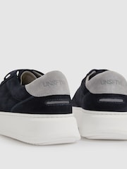 Unseen Footwear Suede Marais Trainers - Image 4 of 4