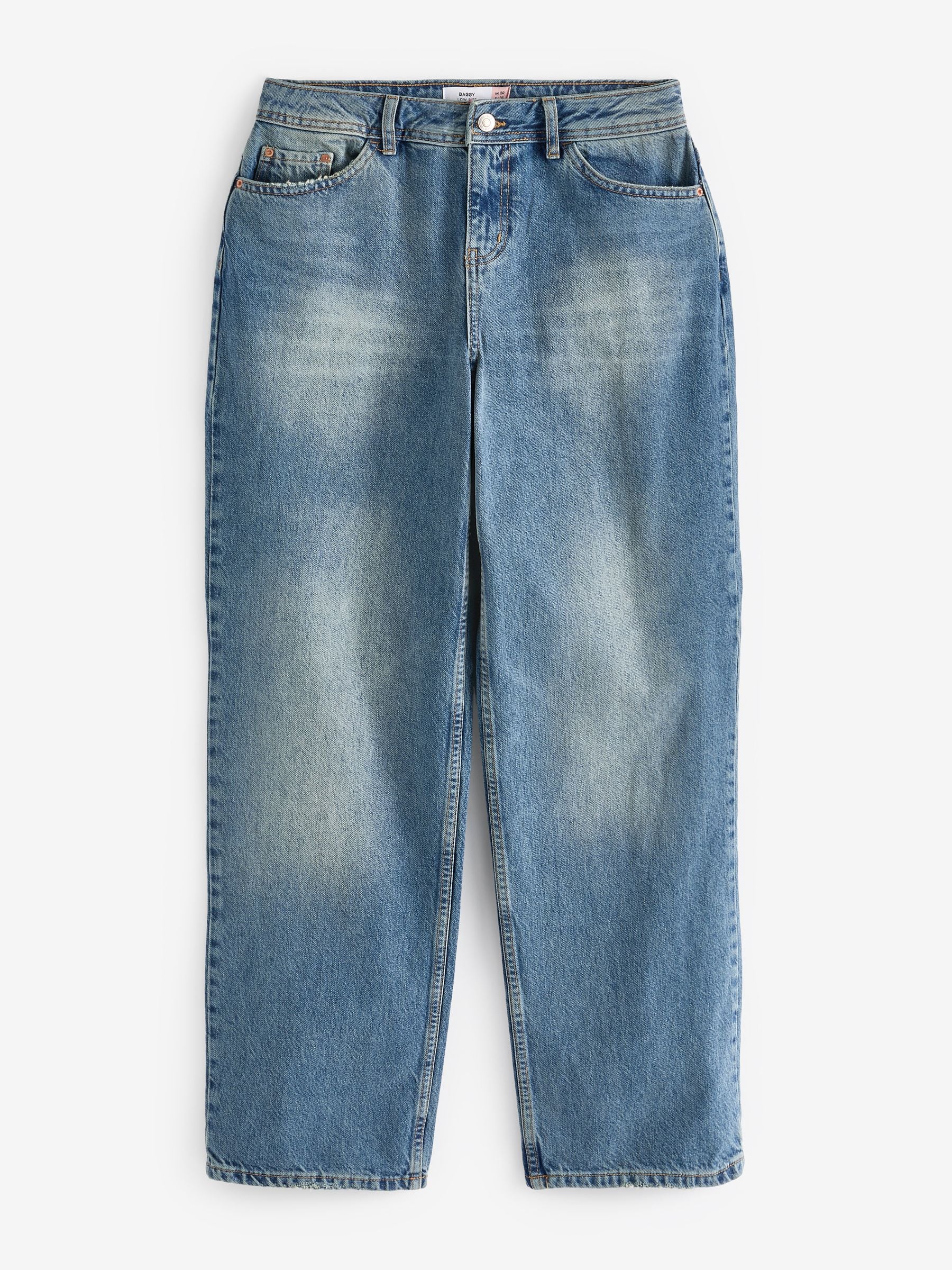 Buy Dark Blue Baggy Wide Leg Hourglass Jeans from Next Luxembourg