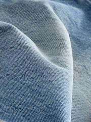 Dark Blue Baggy Wide Leg Hourglass Jeans - Image 4 of 5
