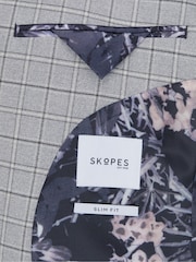 Skopes Silver Grey Tailored Fit Brook Check Suit: Jacket - Image 4 of 4
