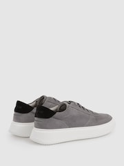 Unseen Footwear Suede Marais Trainers - Image 3 of 4