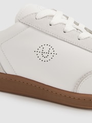 Unseen Footwear Leather Suede Trainers - Image 4 of 6